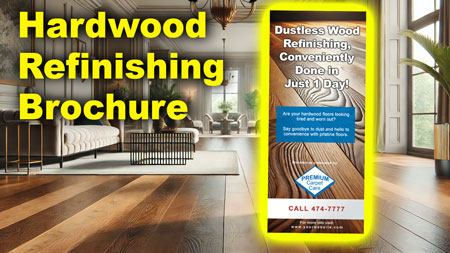 hardwood refinishing brochures